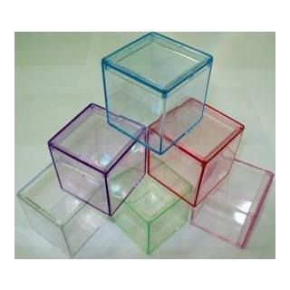 Caixinhas acrilico 5x5cm